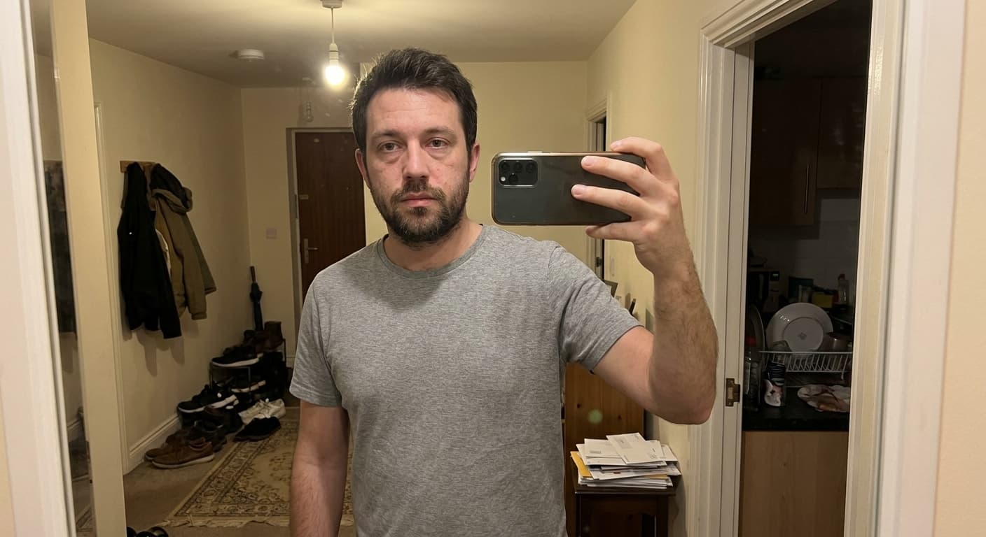 Example selfie a customer uploaded